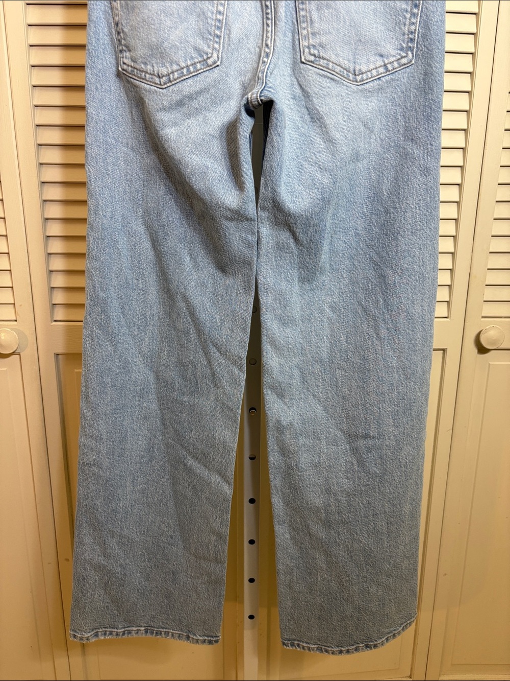AYR Light Blue The Secret Sauce Wide-Leg Jeans Size 26 - Picture 9 of 12